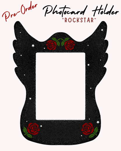 ROCKSTAR Photocard Holder [PRE-ORDER] - Hufflemoon