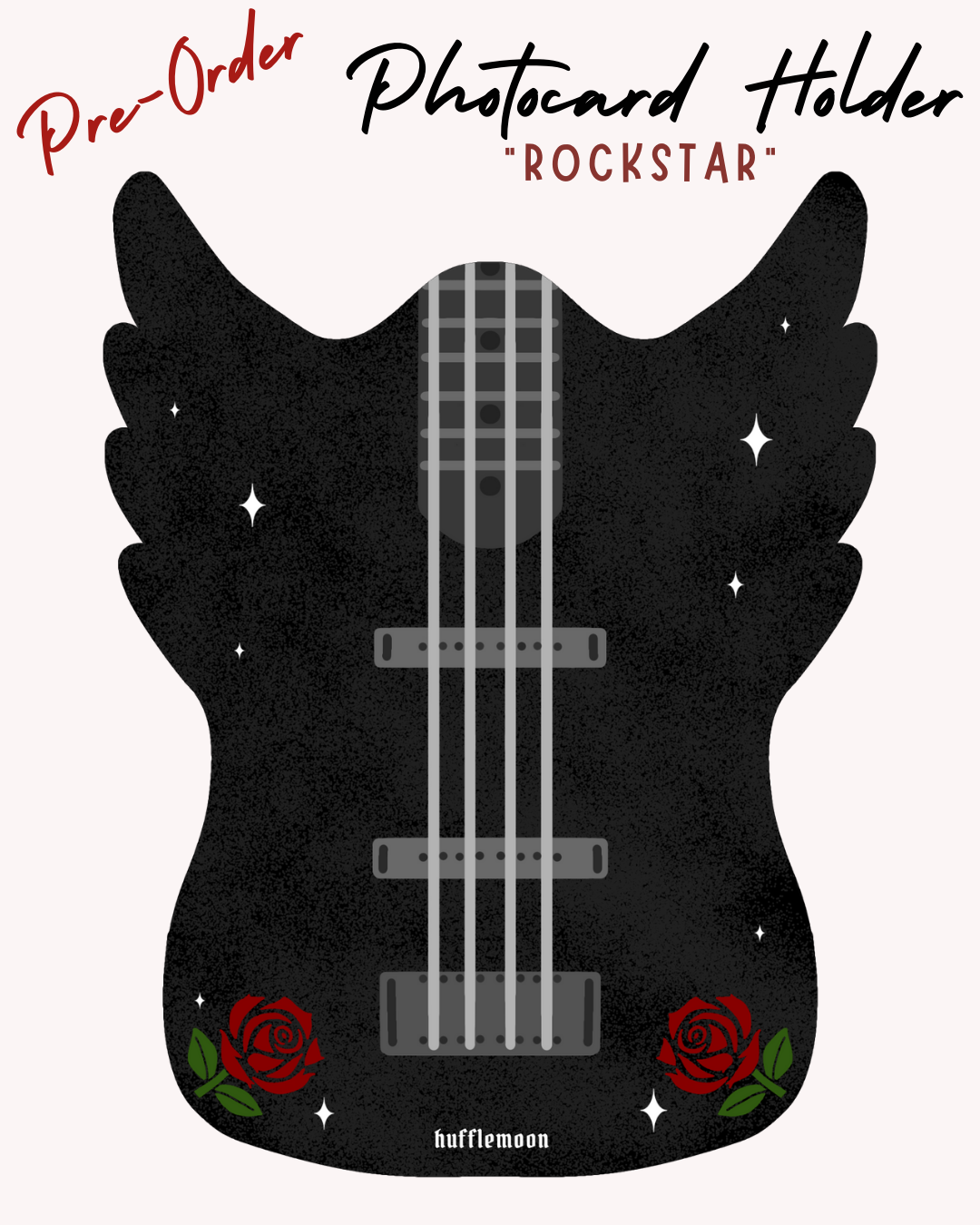 ROCKSTAR Photocard Holder [PRE-ORDER] - Hufflemoon