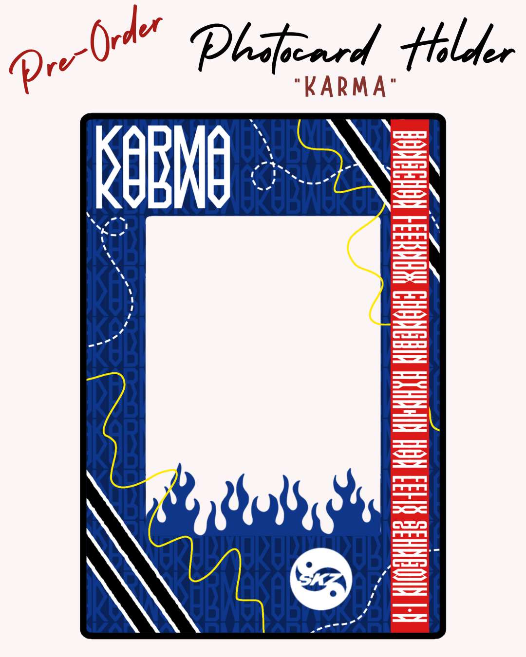 KARMA Photocard Holder + Lottery [PRE-ORDER] - Hufflemoon