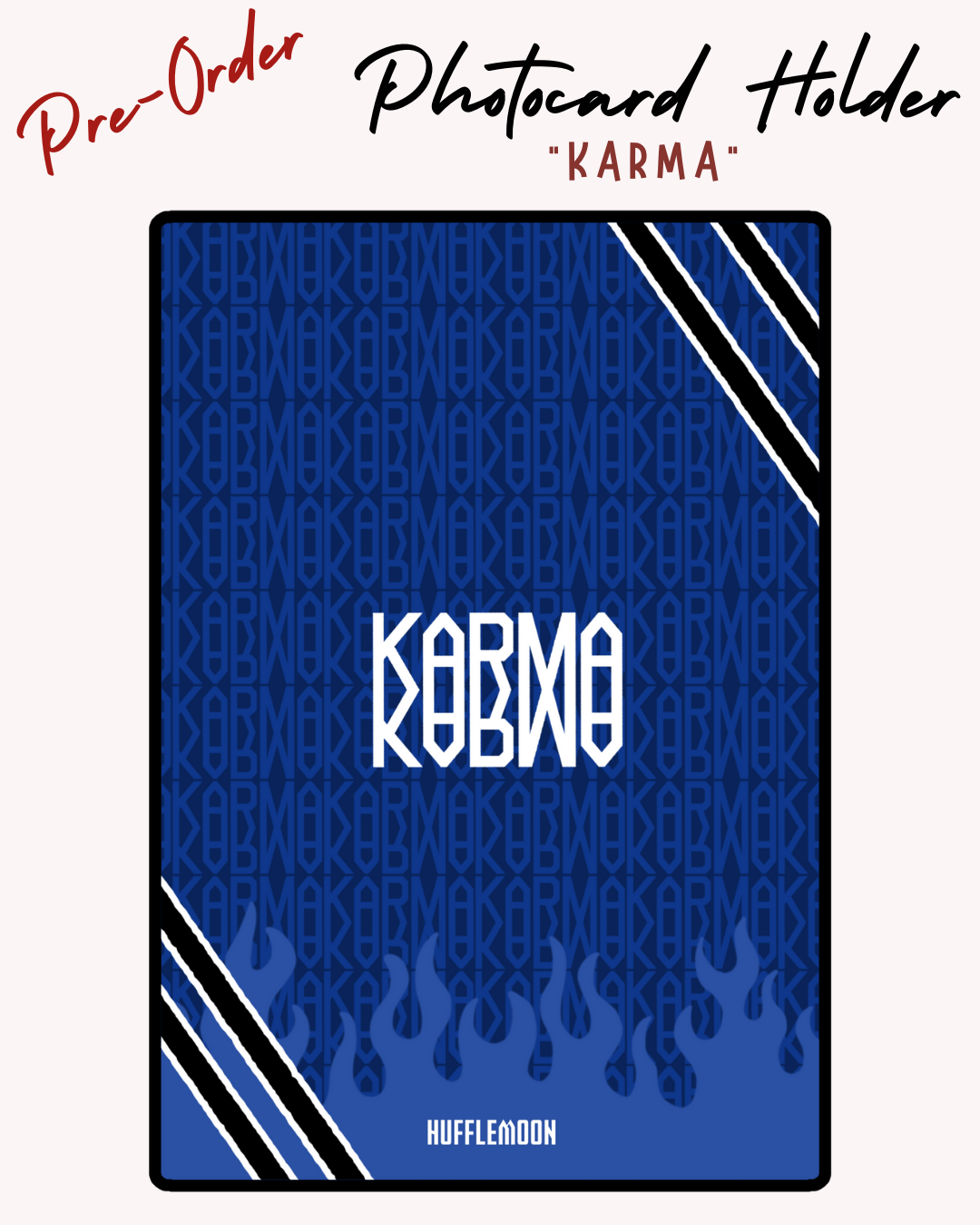 KARMA Photocard Holder + Lottery [PRE-ORDER] - Hufflemoon