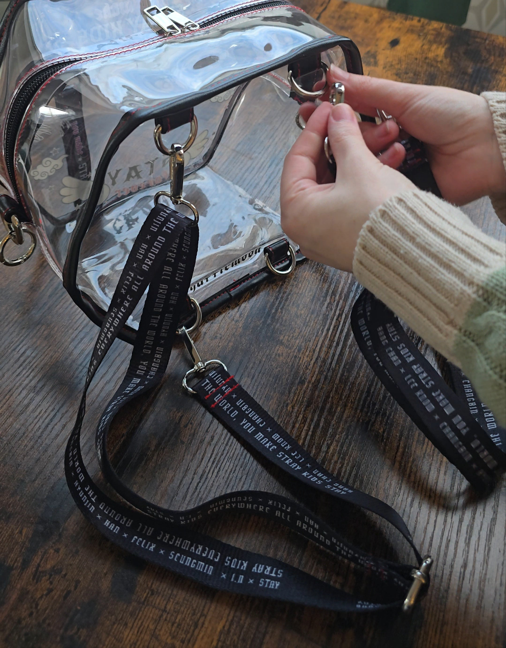 STAY FOREVER - clear bag [PRE-ORDER] - Hufflemoon