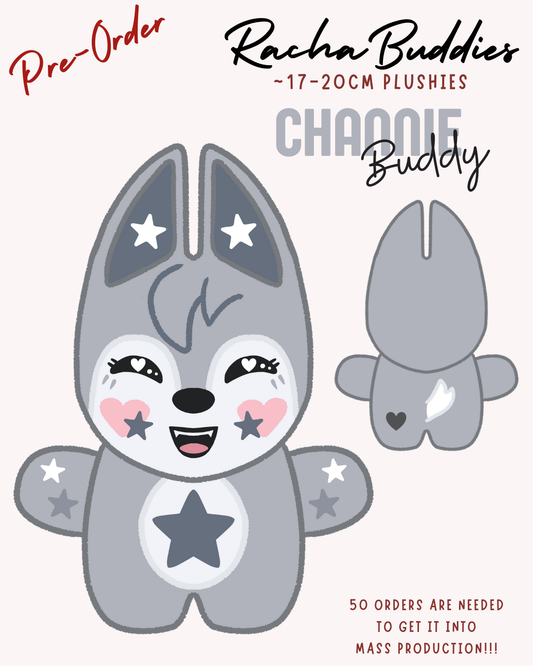ChannieBuddy [RachaBuddies Plushies] *PRE-ORDER* - Hufflemoon