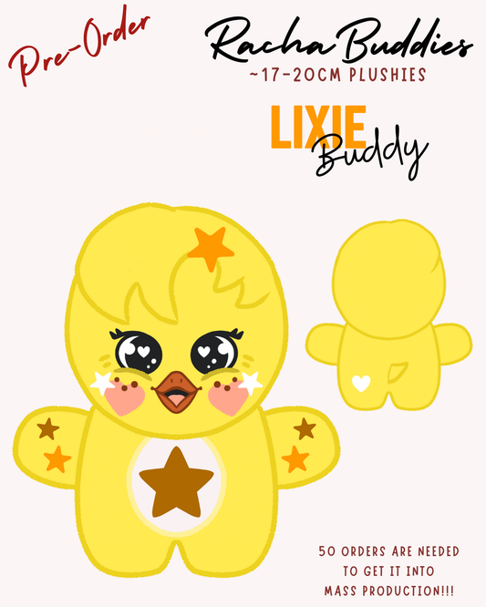 LixieBuddy [RachaBuddies Plushies] *PRE-ORDER* - Hufflemoon