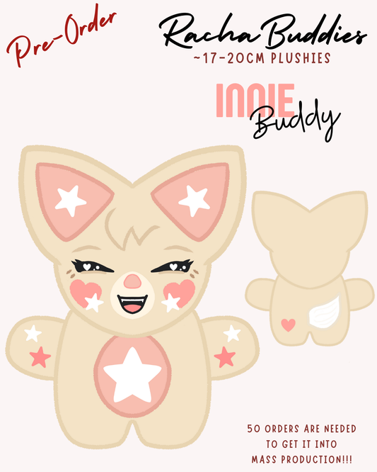 InnieBuddy [RachaBuddies Plushies] *PRE-ORDER* - Hufflemoon