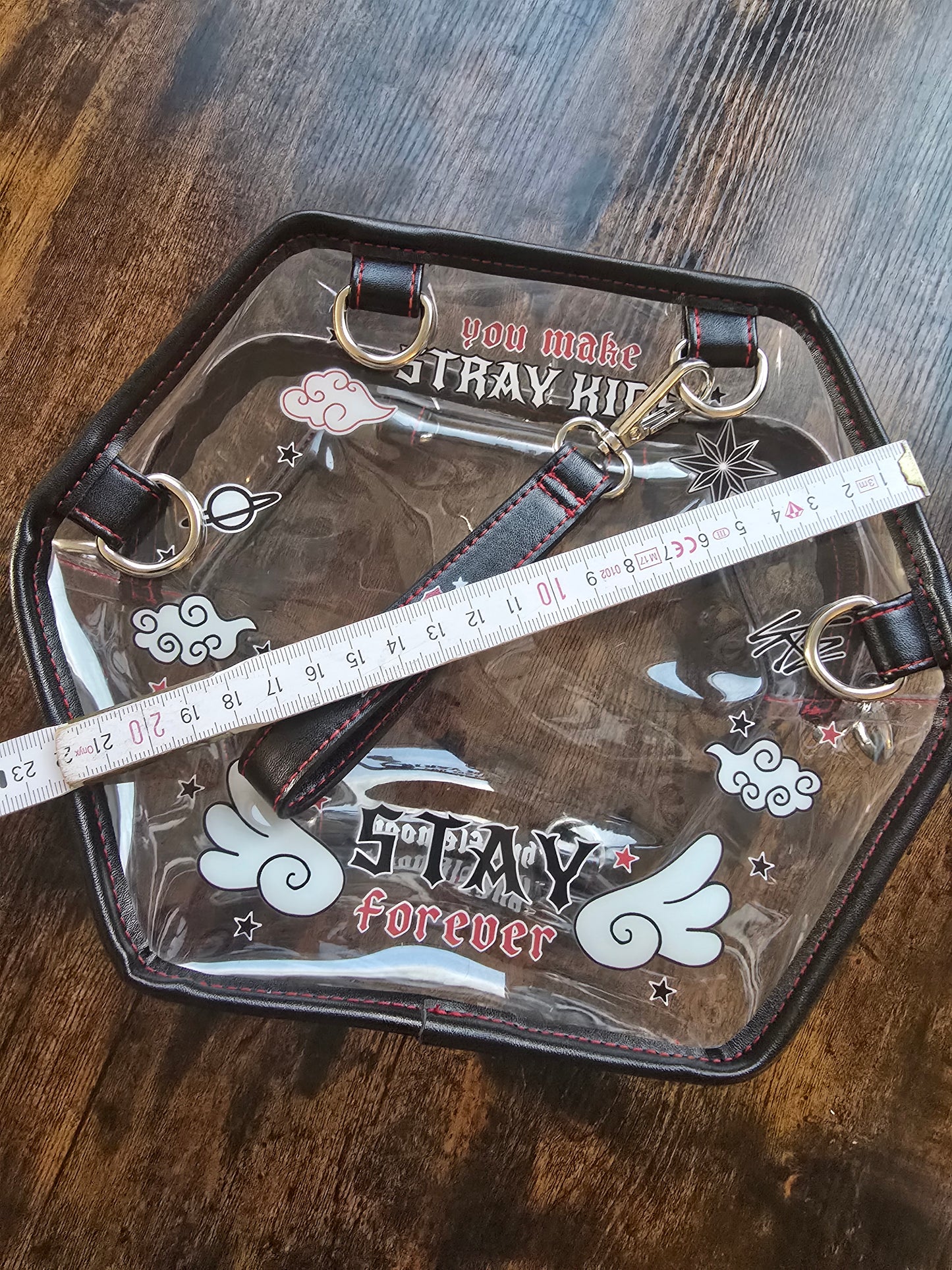 STAY FOREVER - clear bag [PRE-ORDER] - Hufflemoon