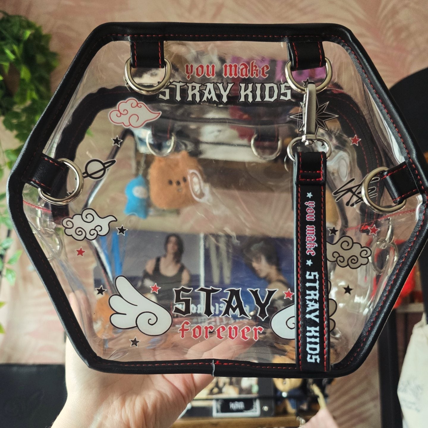 STAY FOREVER - clear bag [PRE-ORDER] - Hufflemoon