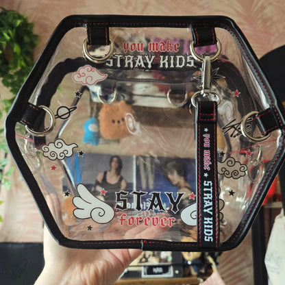STAY FOREVER - clear bag [PRE-ORDER] - Hufflemoon