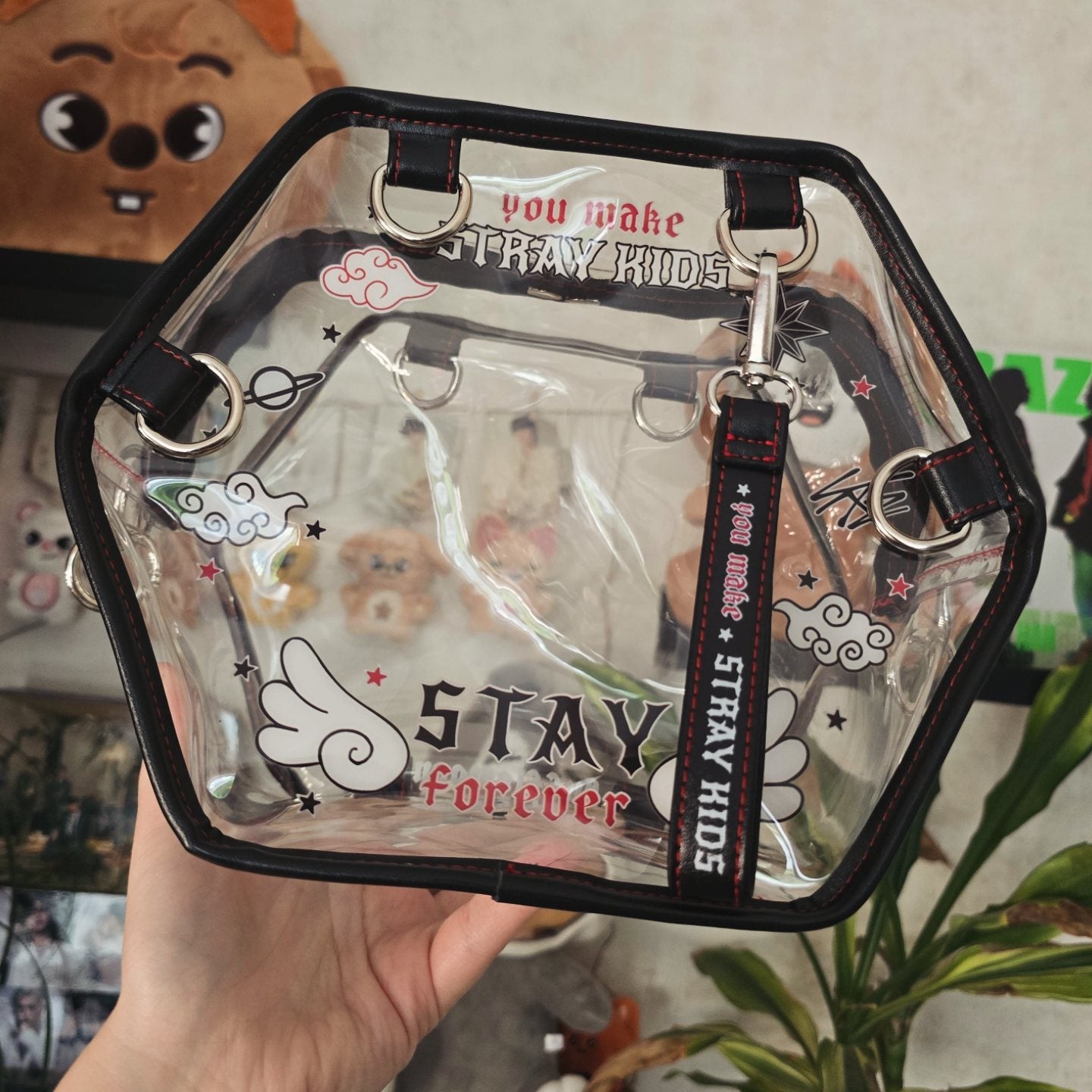 STAY FOREVER - clear bag [PRE-ORDER] - Hufflemoon
